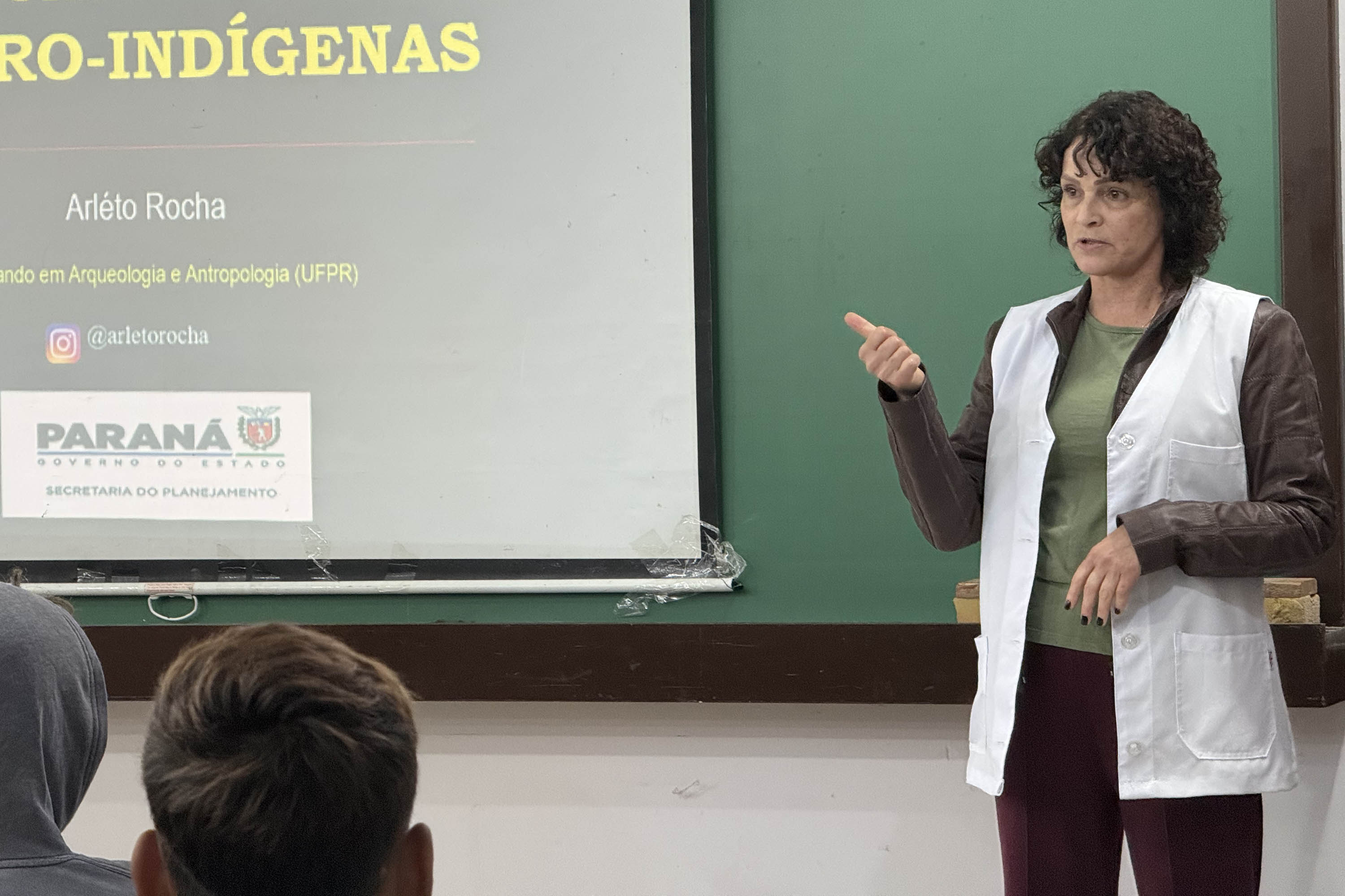 Rota Caminhos do Peabiru é apresentada a alunos de escola estadual de Fazenda Rio Grande