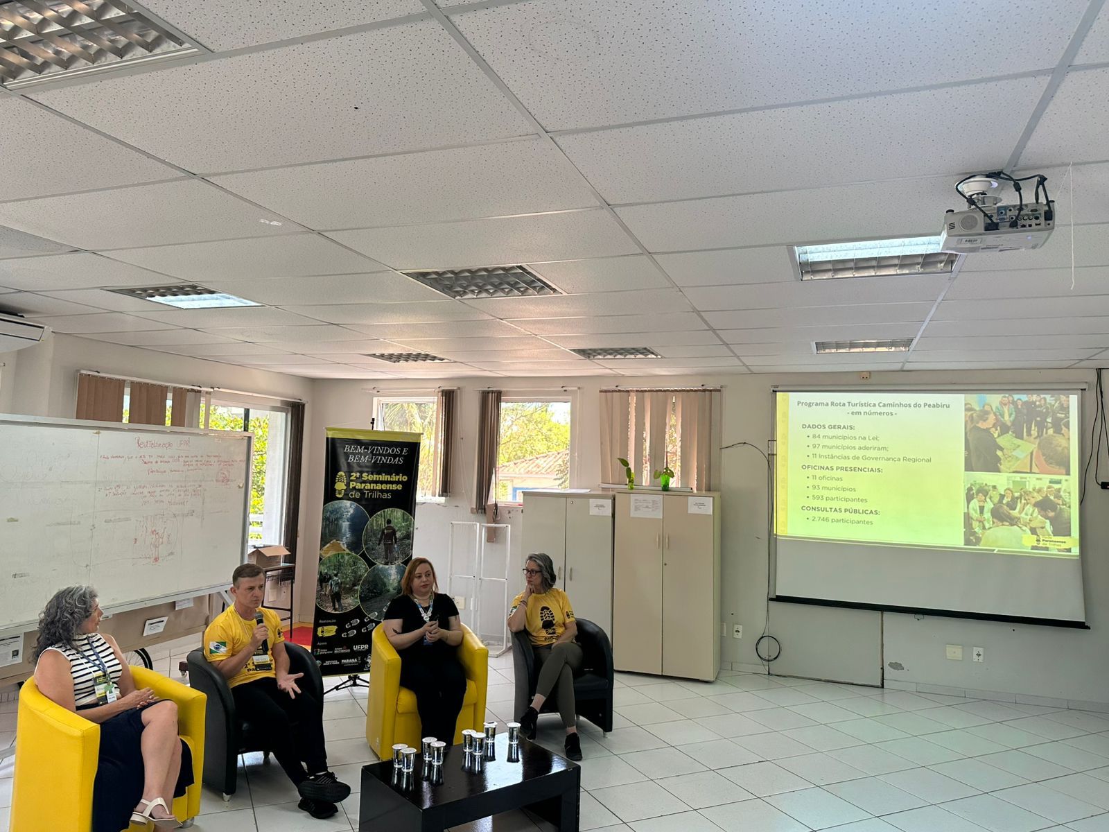 Planejamento apresenta Caminhos do Peabiru no 2° Seminário Paranaense de Trilhas