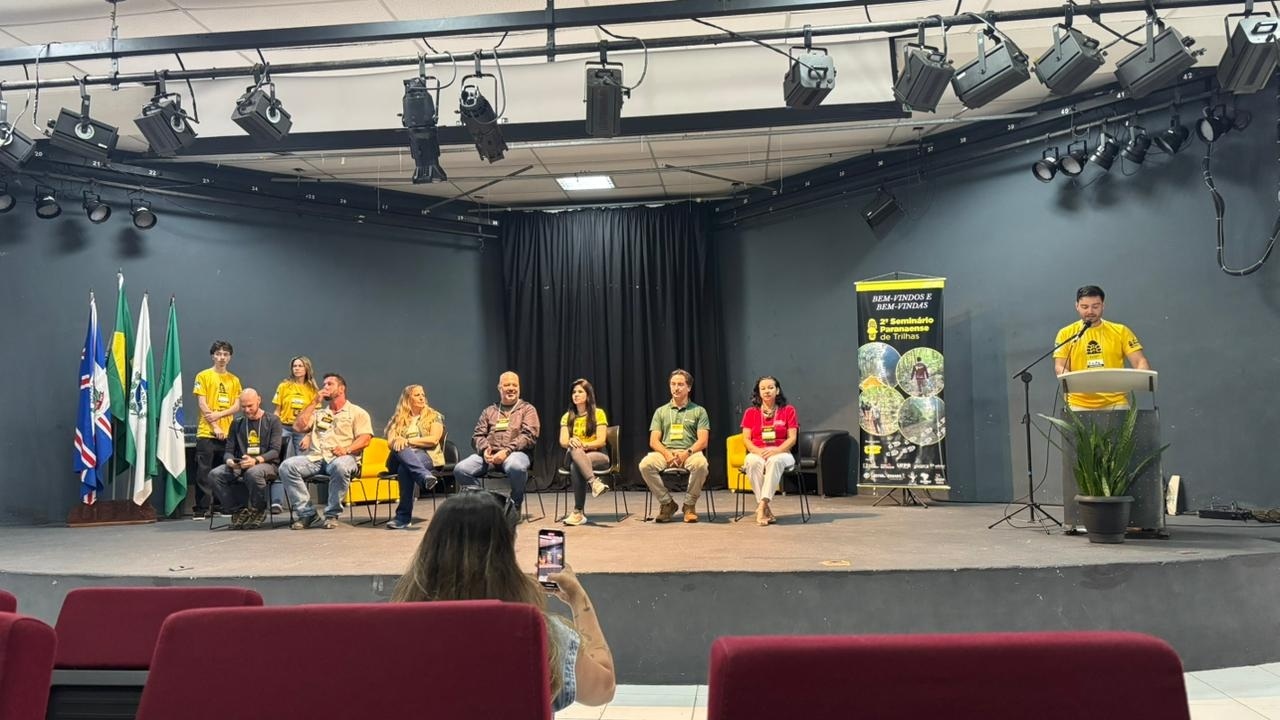 Planejamento apresenta Caminhos do Peabiru no 2° Seminário Paranaense de Trilhas