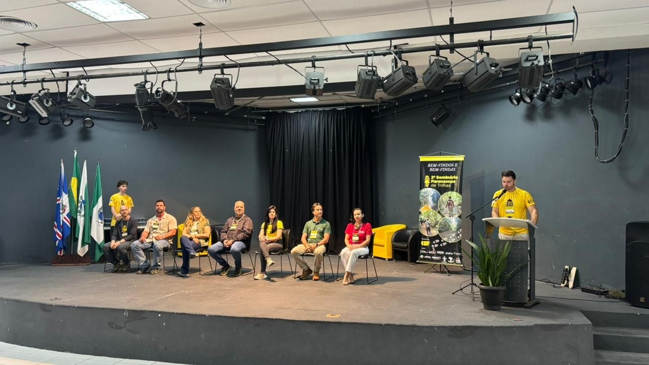 Planejamento apresenta Caminhos do Peabiru no 2° Seminário Paranaense de Trilhas